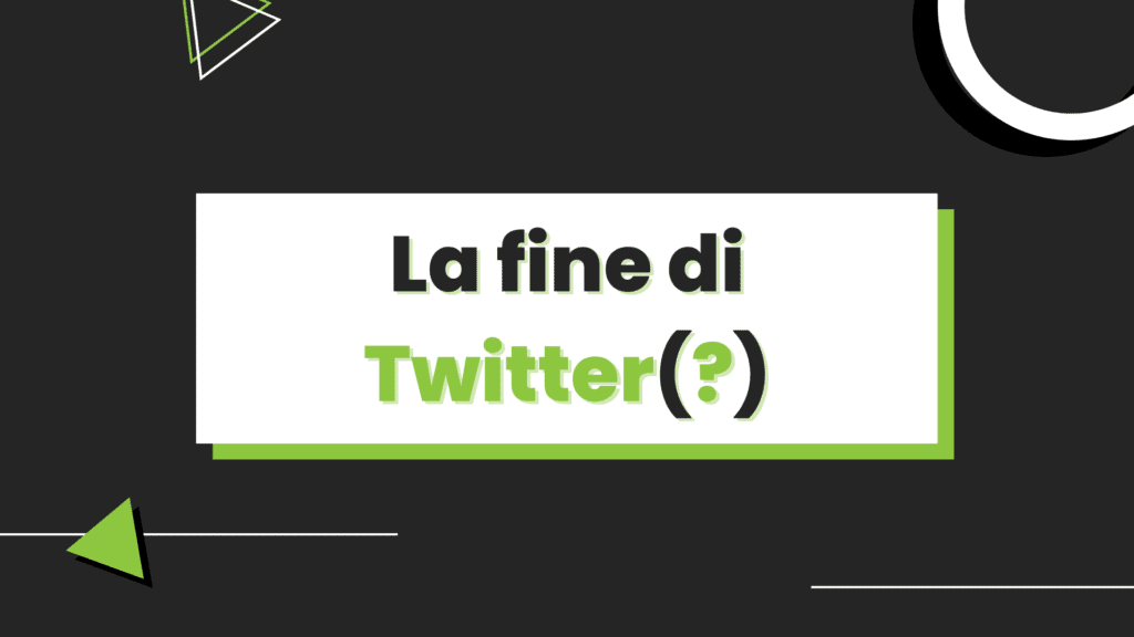 La fine di Twitter: costa sta succedendo e come funziona ora