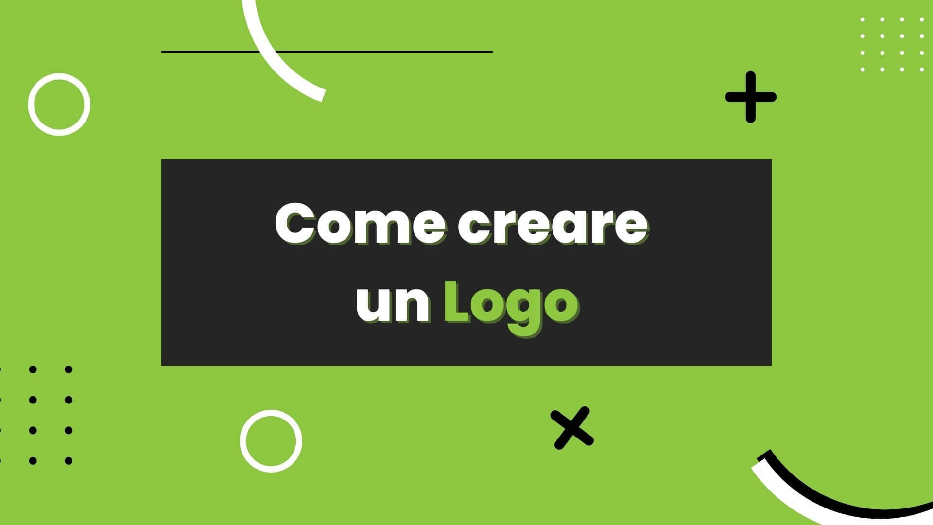 Creare un logo