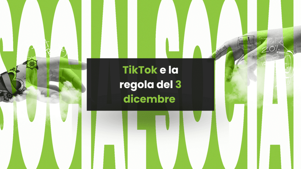 regola del 3 dicembre tiktok