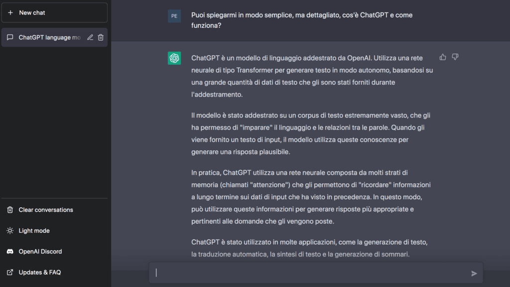 ChatGPT: cos'è e come funziona l'AI che cambierà le nostre vite