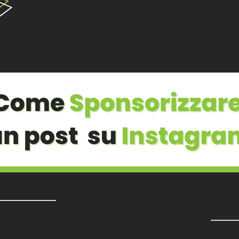 Come sponsorizzare un post su Instagram