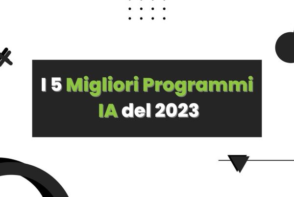 migliori programmi IA