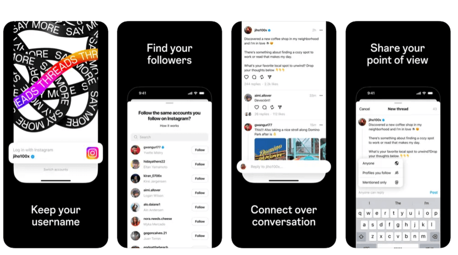 Threads arriva in Italia
